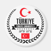 Turkije Magneet (Voorkant)