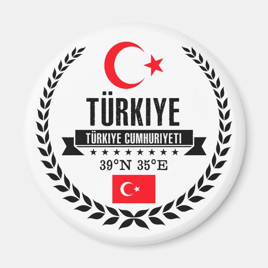 Turkije Magneet (Voorkant)