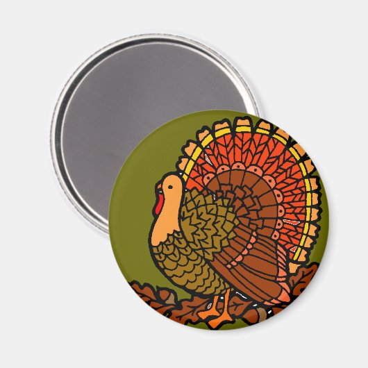 turkije magneet (Voorkant / Achterkant)