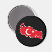 Turkije magneet (Voorkant / Achterkant)