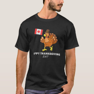 Turkije met Canada - Thanksgiving van Canada inzak T-shirt