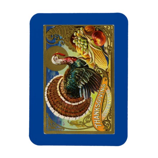 Turkije met kernkopie flexibel magneet (Verticaal)