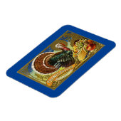 Turkije met kernkopie flexibel magneet (Linkerzijde)