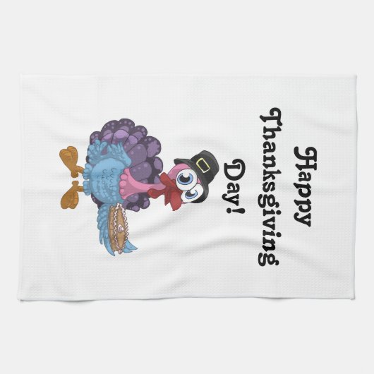 Turkije met Pie Theedoek (Horizontaal)