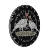 Turkije Mini Whites Dartbord (Voorkant Links)