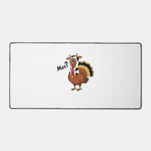 Turkije Moo Koe Grappige Thanksgiving Prestatie Sp Bureaumat