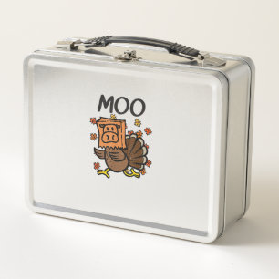 Turkije Moo Koe Kostuum Grappige Thanksgiving Turk