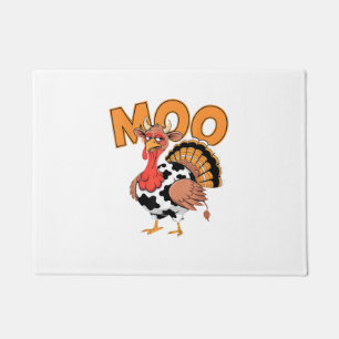 Turkije Moo Koe Kostuum Grappige Thanksgiving Turk Deurmat