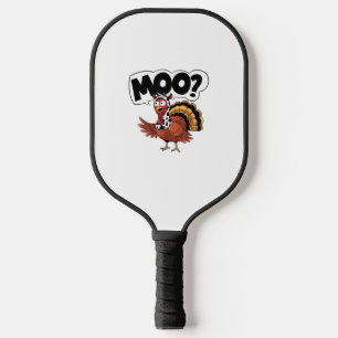 Turkije Moo Koe Kostuum Grappige Thanksgiving Turk Pickleball Paddle
