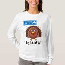 Turkije Na Thanksgiving Cartoon Sweatshirt