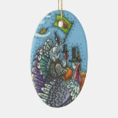 TURKIJE NATION, GOBBLERS THANKSGIVING ORNAMENT Ova (Rechts)