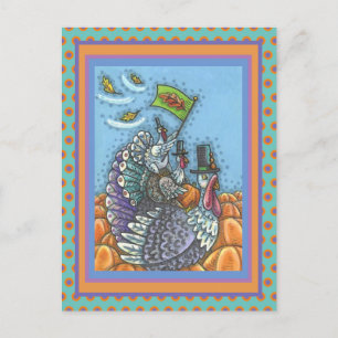 TURKIJE NATION USA, FUNNY THANKSGIVING POLITITITIS BRIEFKAART
