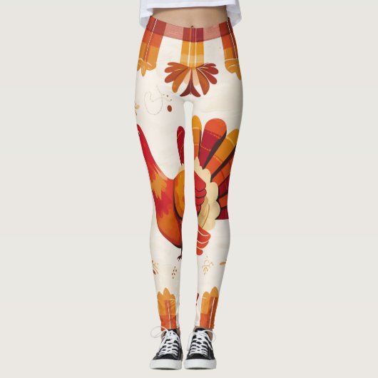 Turkije neemt het podium op leggings (Voorkant)