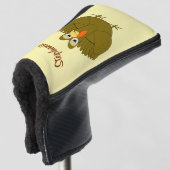 Turkije ontwerp golfheadcover (3/4 voorkant)