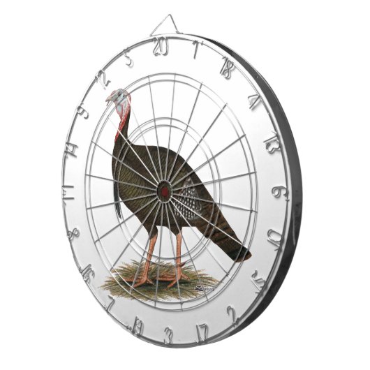 Turkije: Oost-wilde Tom Dartbord (Voorkant Rechts)