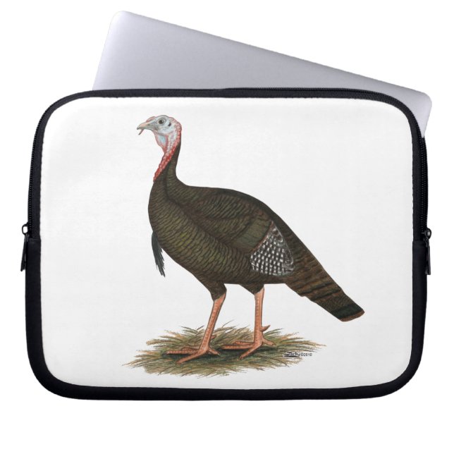 Turkije: Oost-wilde Tom Laptop Sleeve (Voorkant)