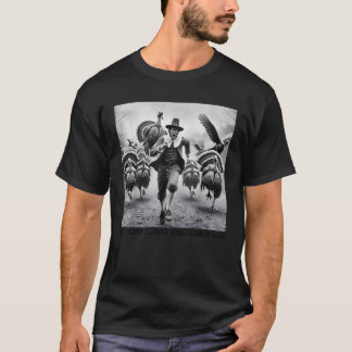 Turkije Opstand Grappige Thanksgiving Geschiedenis T-shirt