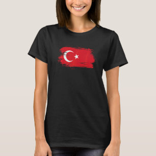Turkije Outfit Turkije Vlag Symbool Ik hou van T T-shirt