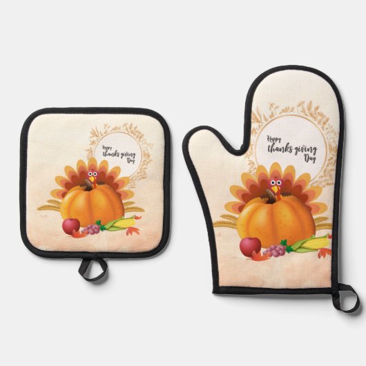 turkije ovenwant & pannenlap set (Voorkant)