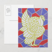 Turkije over Glas in lood Briefkaart (Voorkant / Achterkant)