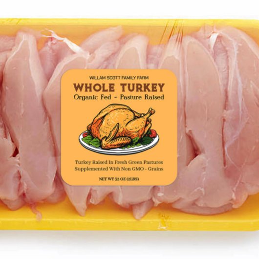 Turkije Pakket Label Sticker
