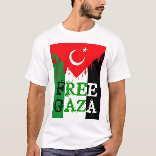 Turkije/Palestina T-shirt (Voorkant)