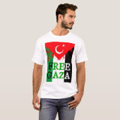 Turkije/Palestina T-shirt (Voorkant volledig)