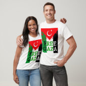 Turkije/Palestina T-shirt (Unisex)
