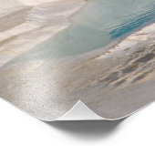 Turkije, Pamukkale Cotton Castle). Foto Afdruk (Hoek)