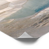 Turkije, Pamukkale Cotton Castle). Poster (Hoek)