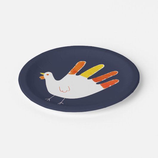 Turkije Papieren Bordje (Gekanteld)