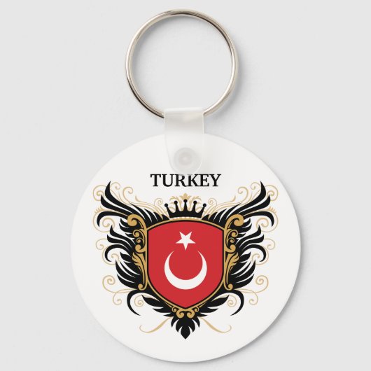 Turkije [personaliseren] sleutelhanger (Voorkant)