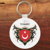 Turkije [personaliseren] sleutelhanger (Voorkant)