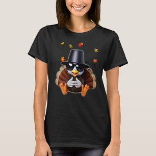 Turkije Pilgrim Pet zonnebril Foliage Vertrouwen H T-shirt
