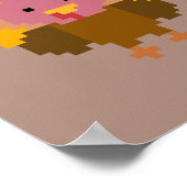 Turkije - Pixel Art Poster (Hoek)