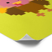 Turkije - Pixel Art Poster (Hoek)