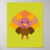 Turkije - Pixel Art Poster (Voorkant)