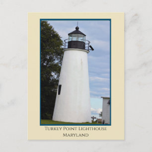 Turkije Point Lighthouse Maryland Briefkaart