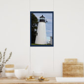 Turkije Point Lighthouse Maryland Poster (Keuken)