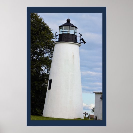 Turkije Point Lighthouse Maryland Poster (Voorkant)