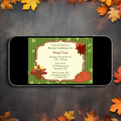 Turkije, Pompoenen en Verjaardagsuitnodiging Kaart