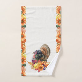 Turkije Pompoenen Thanksgiving Handdoek