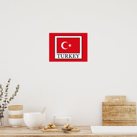 Turkije Poster (Keuken)