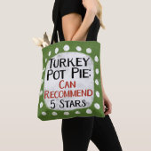 Turkije Pot Pie Review 5 sterren Canvas tas (Dichtbij)