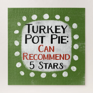 Turkije Pot Pie Review 5 sterren puzzel puzzel