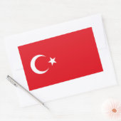 TURKIJE RECHTHOEKIGE STICKER (Envelop)