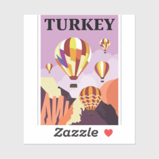 Turkije Reizen Sticker