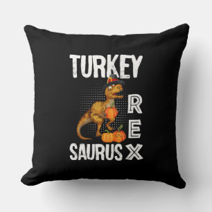 Turkije Rex Saurus - Thanksgiving dinosaurus Kussen