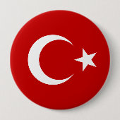Turkije Ronde Button 4,0 Cm (Voorkant)