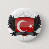 TURKIJE RONDE BUTTON 5,7 CM (Voorkant)